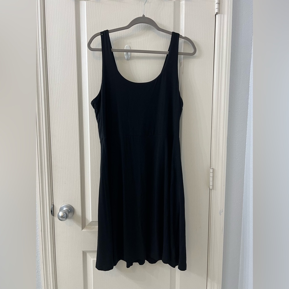 Black tank top dress